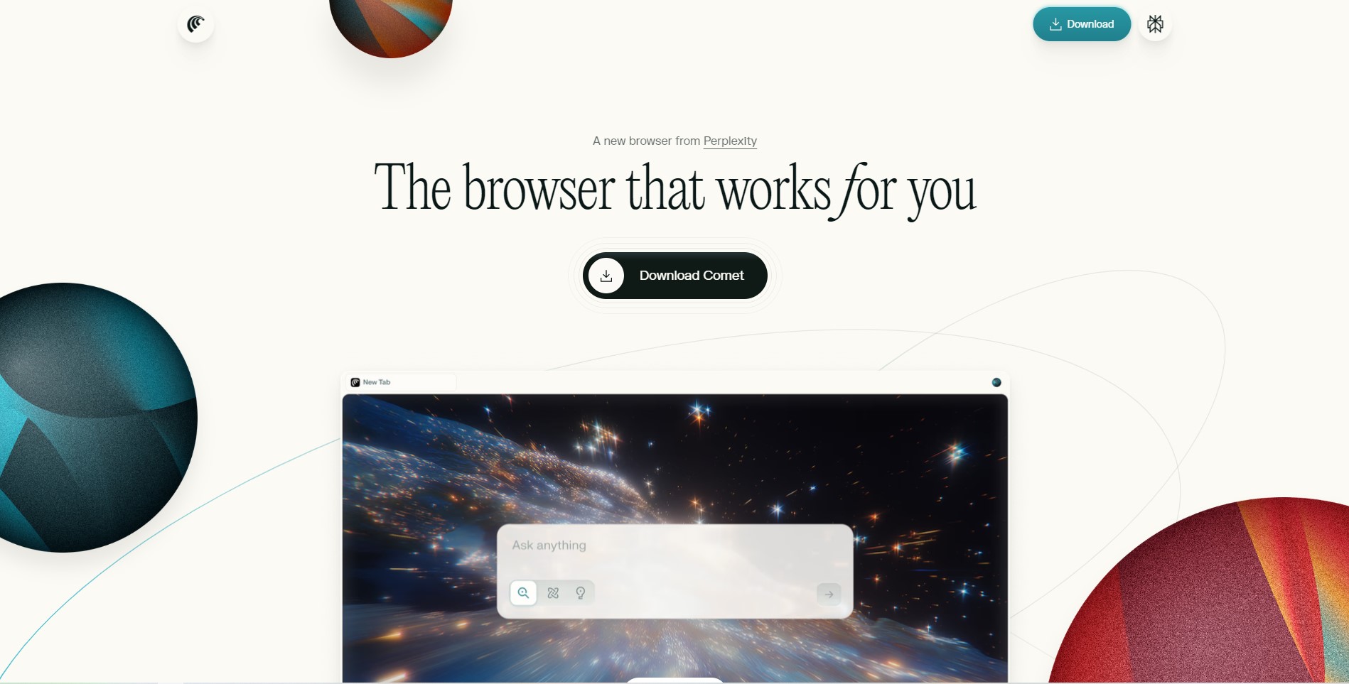 Comet Browser Reviews: Screenshot of the agentic AI Assistant sidebar executing a multi-step task and providing a summarized result.