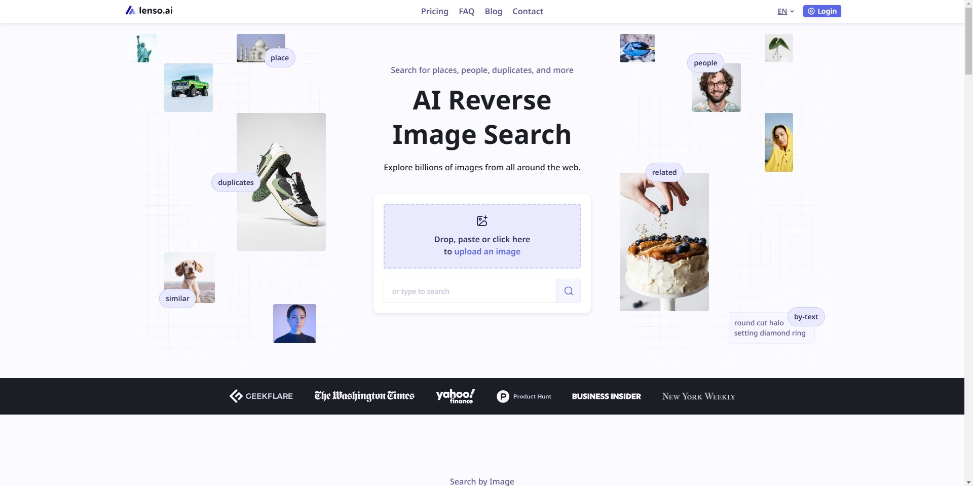 Discover the power of Lenso AI with advanced image search capabilities