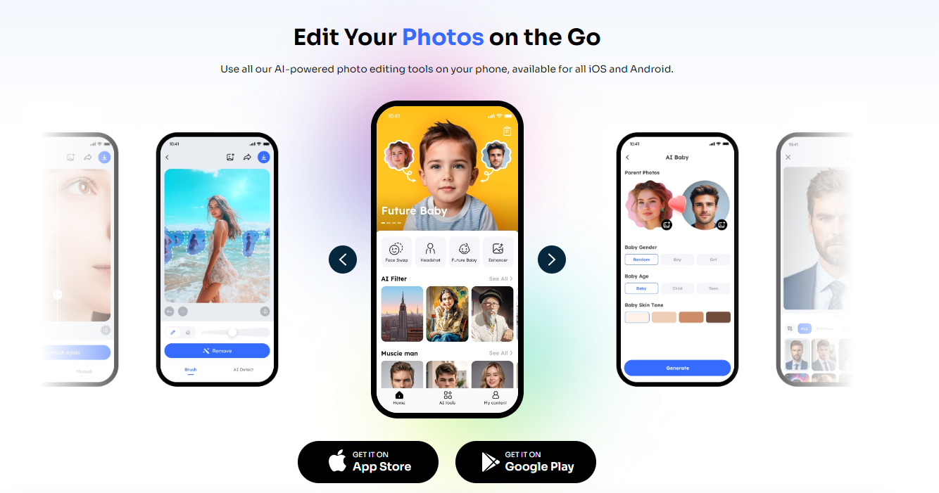 AIEASE AI Background Remover in action, showcasing a clean product image.
