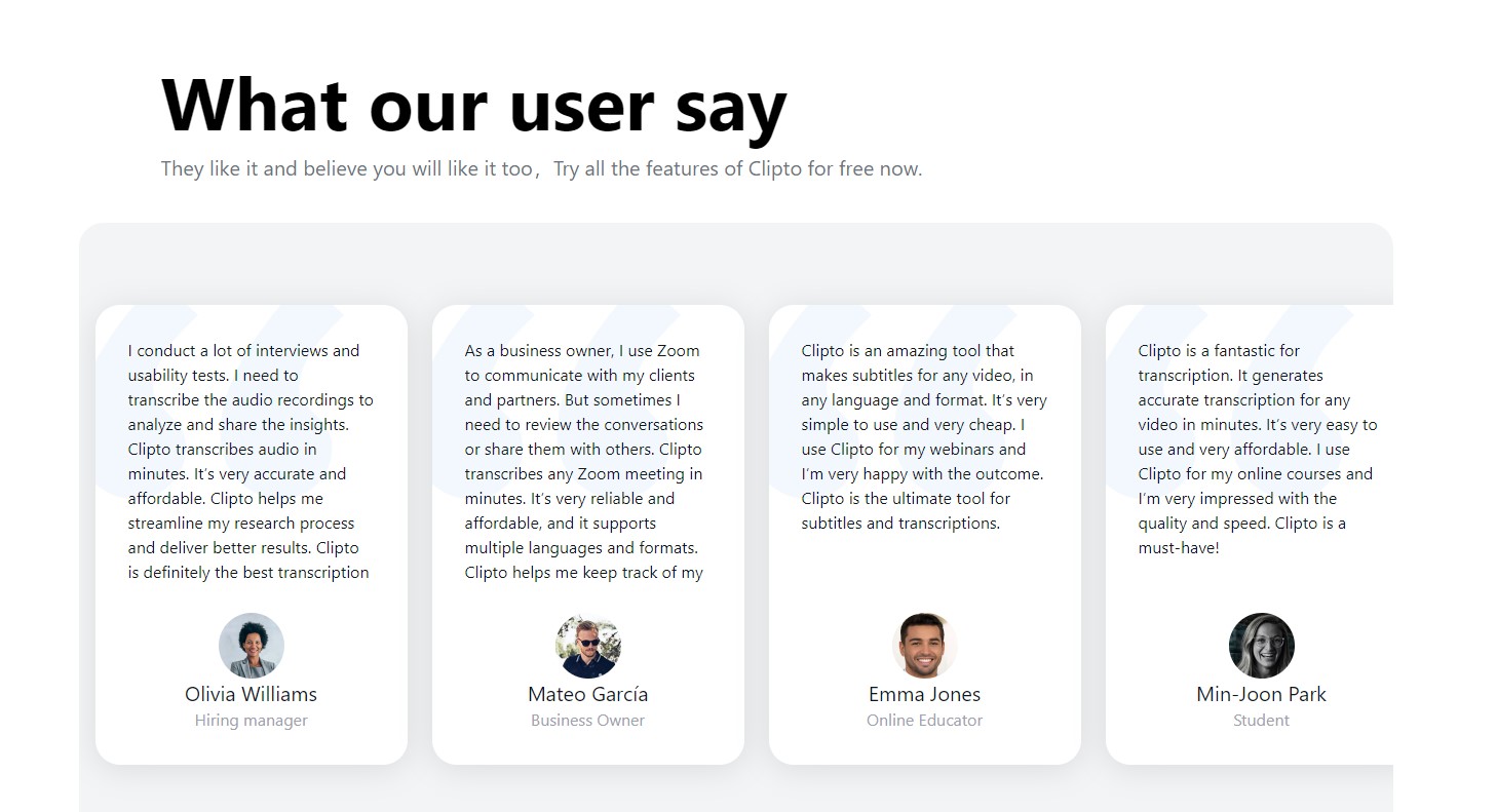 A user's perspective of the Clipto AI dashboard, showing a video transcription in progress. This image highlights the platform’s on-device AI technology and its clean, efficient interface. A detailed breakdown for your Clipto AI Review.
