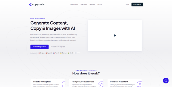 Copymatic AI