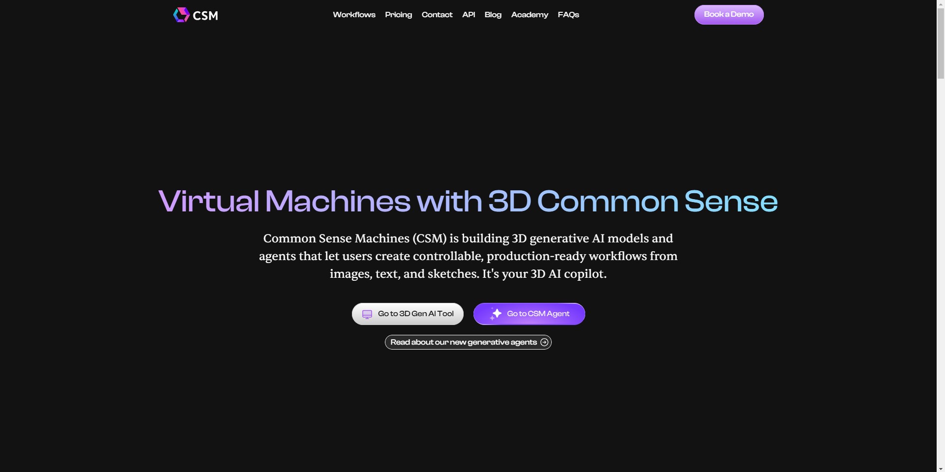 Create 3D models effortlessly with CSM AI technology