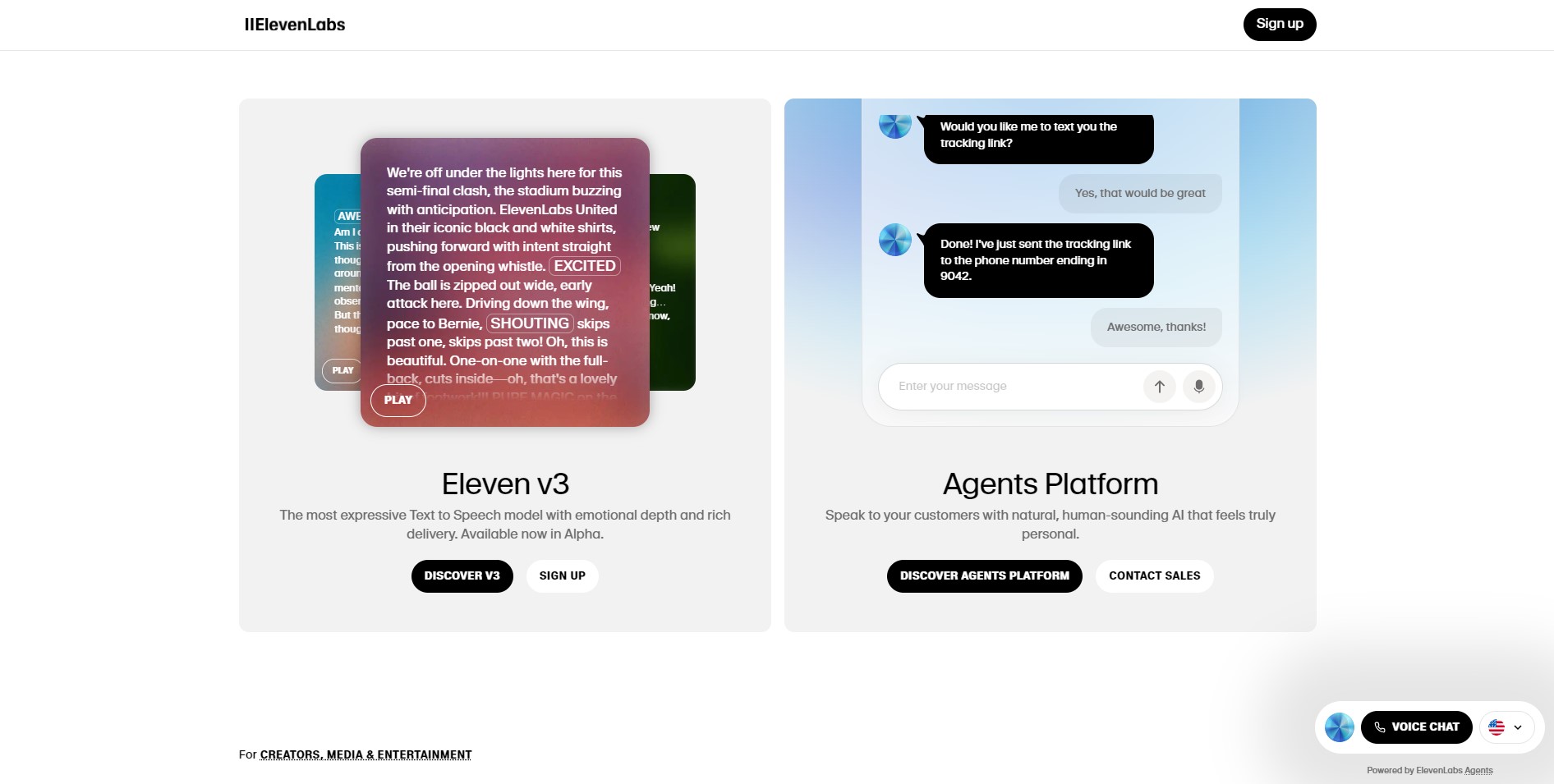 Screenshot of ElevenLabs Review dashboard showcasing Text to Speech voice selection.Title: ElevenLabs Review: Intuitive Text to Speech Dashboard Interface.
