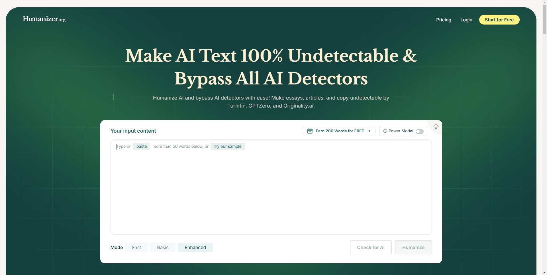 Humanizer AI transforming AI-generated text into natural, human-like content