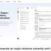 Koke AI logo, an essential tool for instant academic citation and paper drafting.