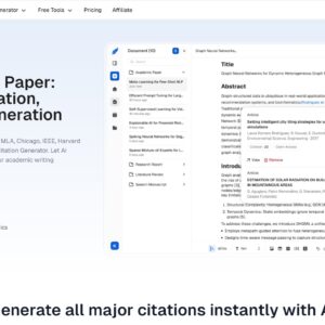 Koke AI logo, an essential tool for instant academic citation and paper drafting.