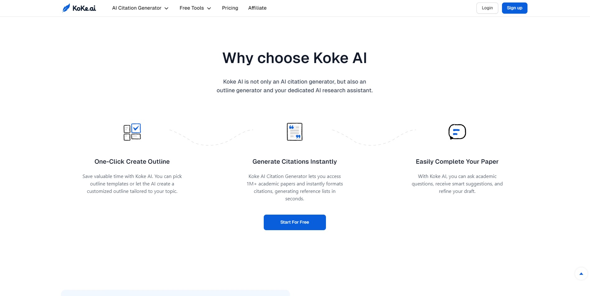 Expert analysis screen from our comprehensive Koke AI review, rating its accuracy and ease of use.