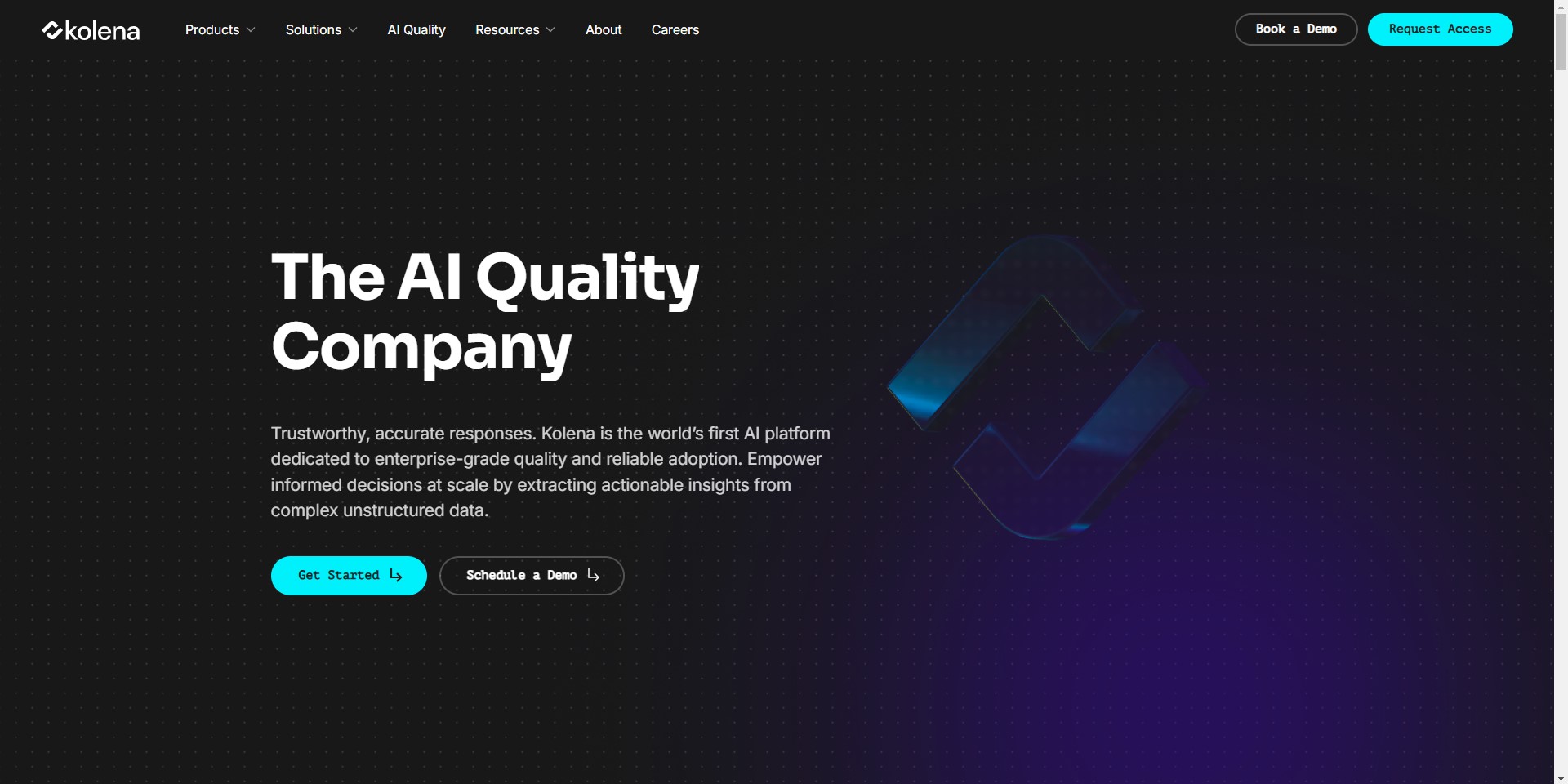 Kolena AI platform transforming unstructured data into actionable insights for businesses