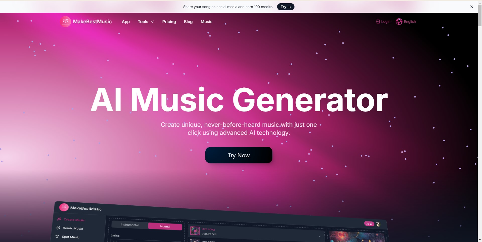 AI music generator tool to make best music from text to song