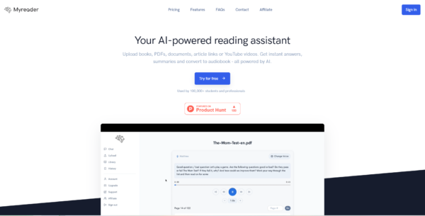 My reader AI