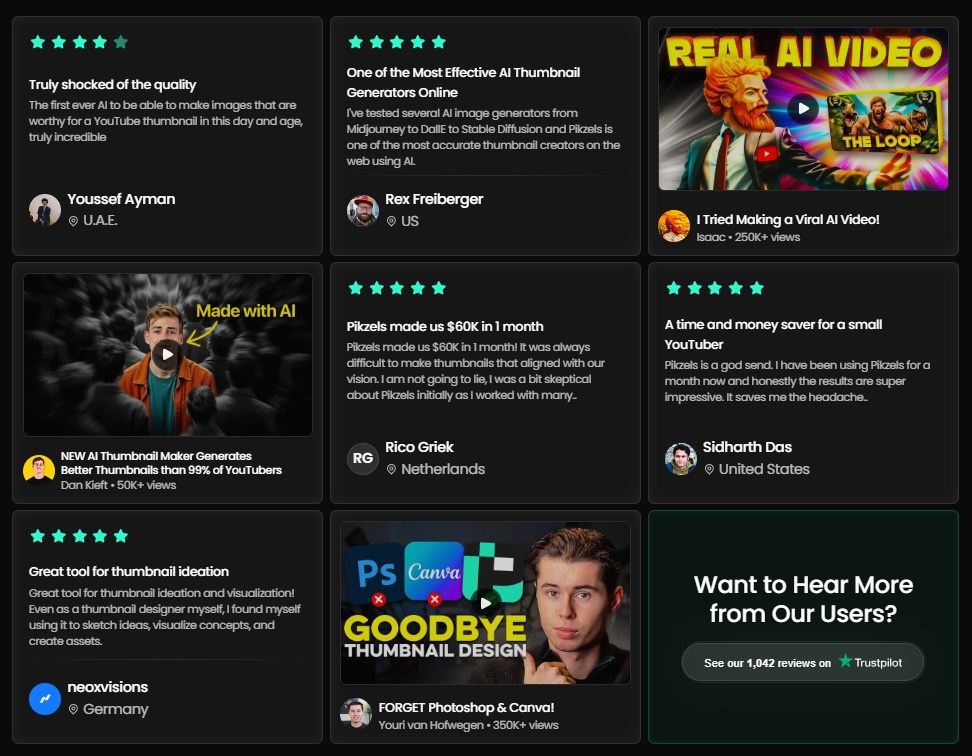 Pikzels AI generated YouTube thumbnail showcasing a vibrant design, demonstrating the power of Pikzels AI for creators