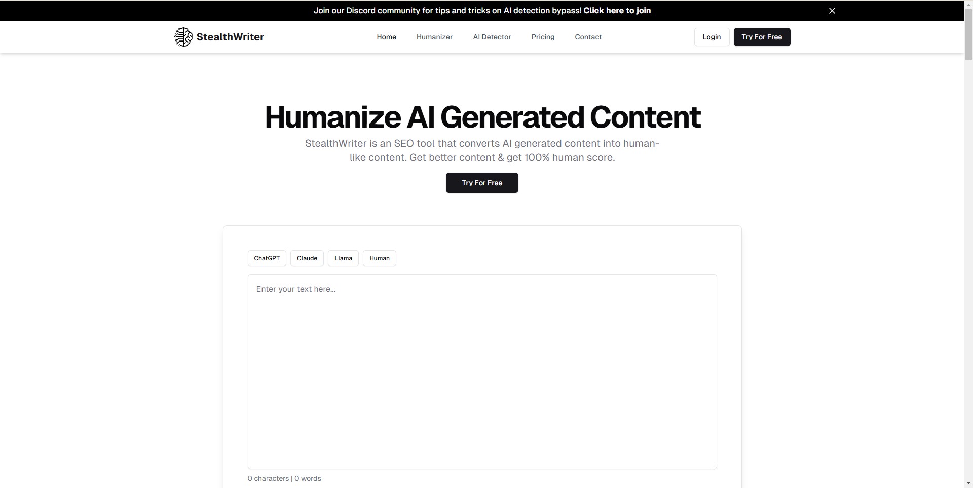 Stealth Writer AI transforming AI-generated text into human-like content