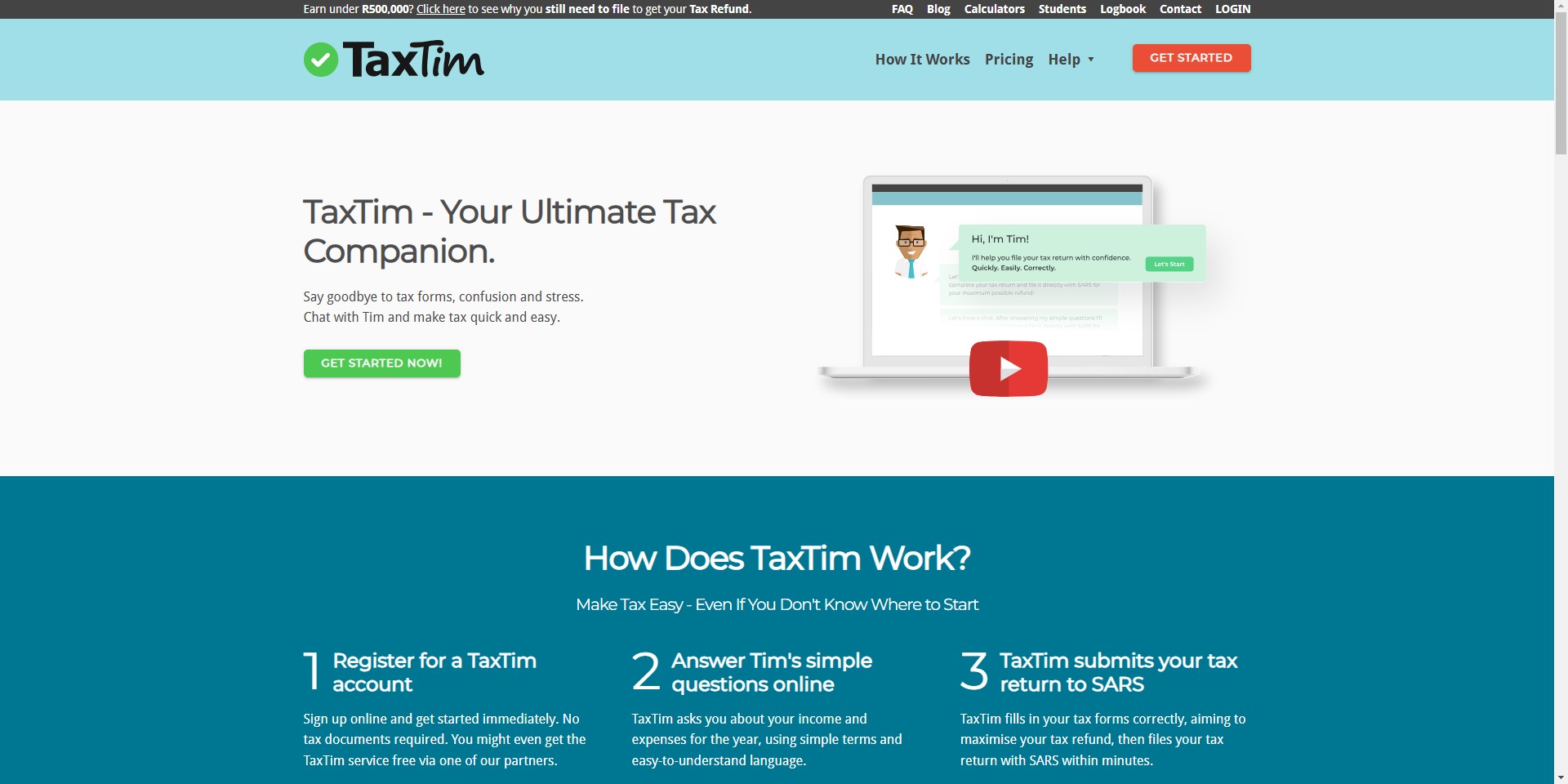 Tax Tim: Simplify your tax filing and maximize refunds effortlessly