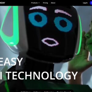 A visual snapshot of the Toolsaday AI platform's comprehensive dashboard, showcasing all core features for an in-depth Toolsaday AI Review.